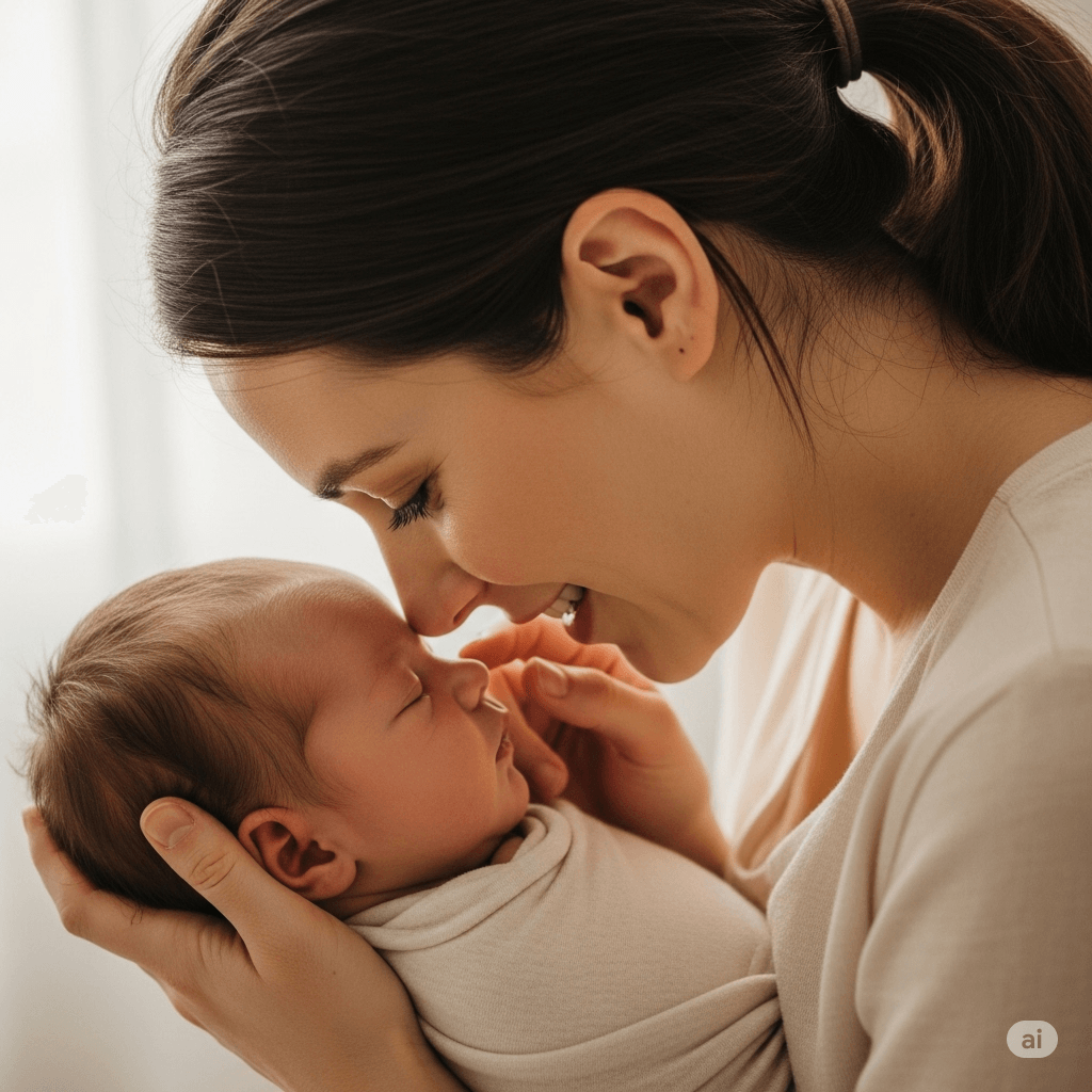 Produção natural de ocitocina favorece vínculo entre mãe e bebê após parto humanizado