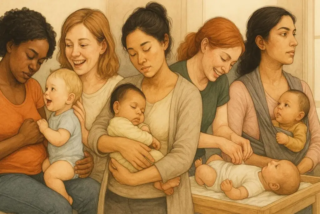 Cada bebê é único — e cada mãe também