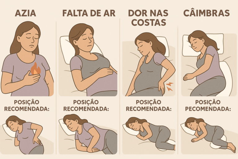 Qual a melhor posição para dormir na gravidez? Guia completo para ...