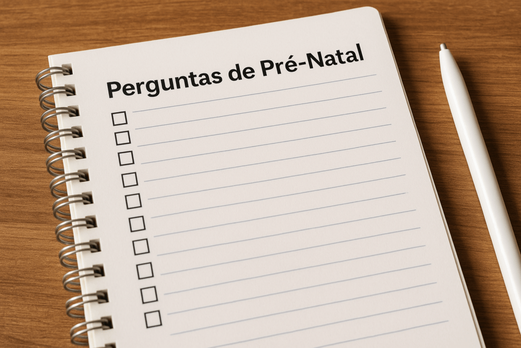 o que perguntar na primeira consulta de pré-natal