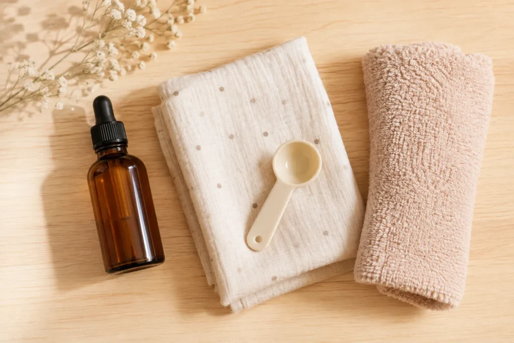 Cuidados e frascos de medicação ao comparar opções como luftal para recem nascido e outros produtos