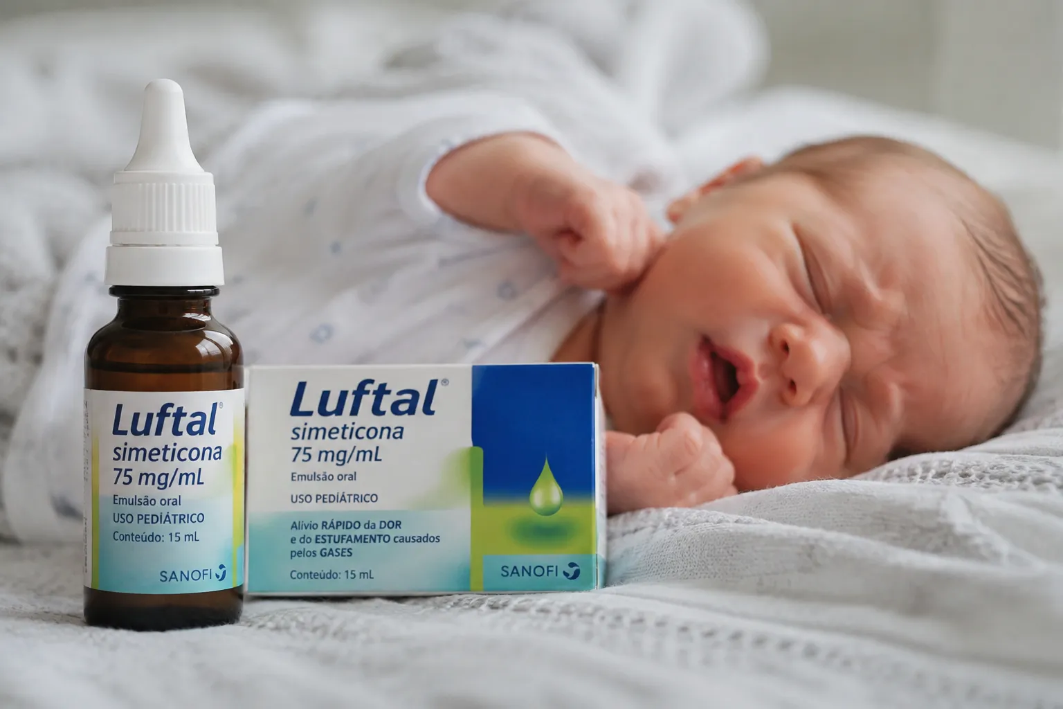 Luftal para Recem Nascido Pode? Veja Doses e Cuidados