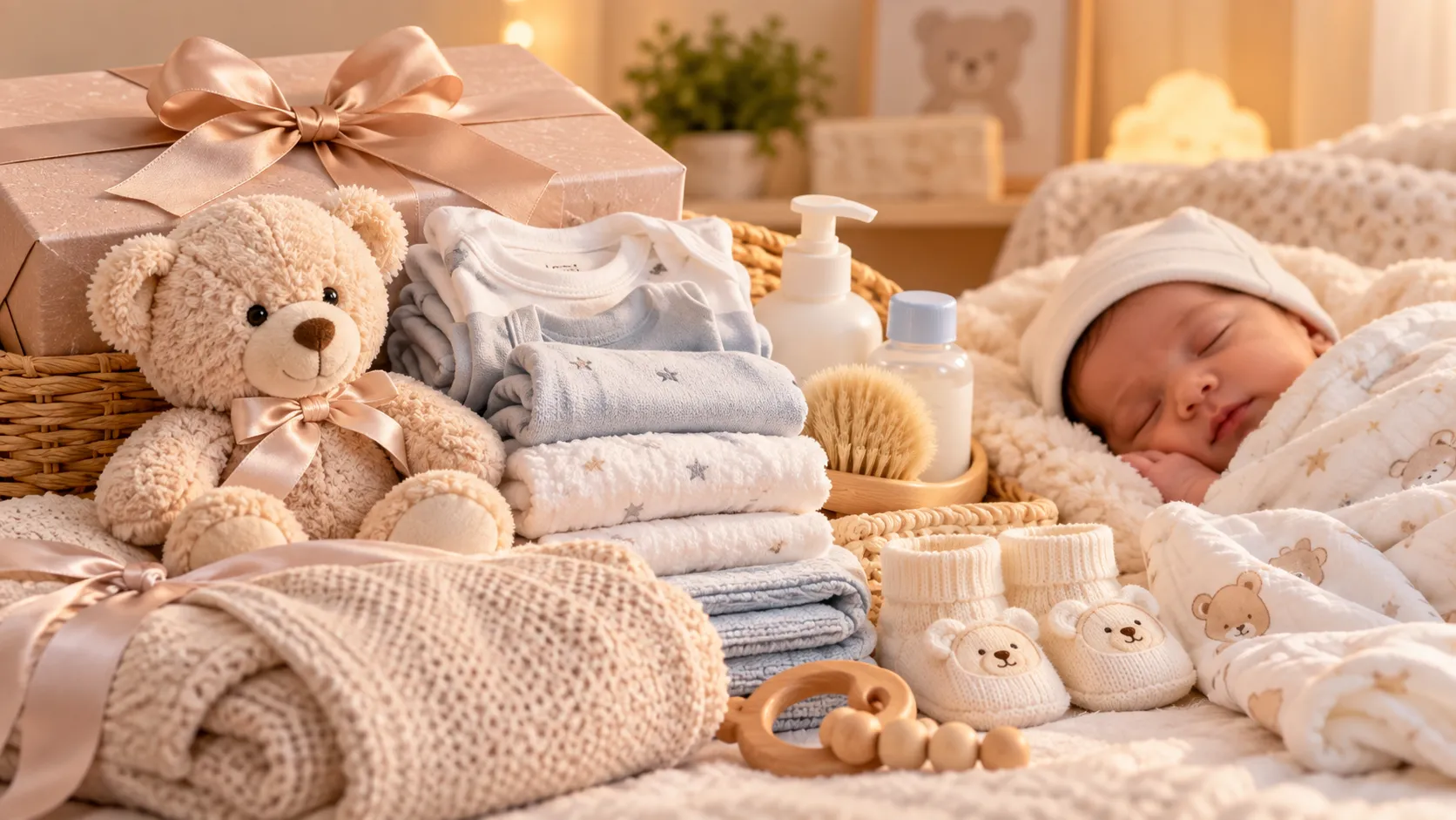 Presente para Recém-Nascido: 10 Ideias Lindas e Úteis para Presentear